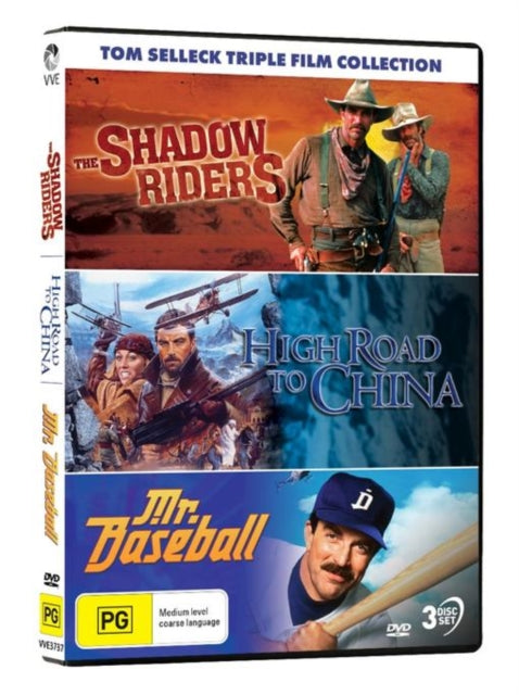 Tom Selleck Collection: The Shadow Riders/High Road To China/Mr. Baseball (DVD) (Region 1 US Import)