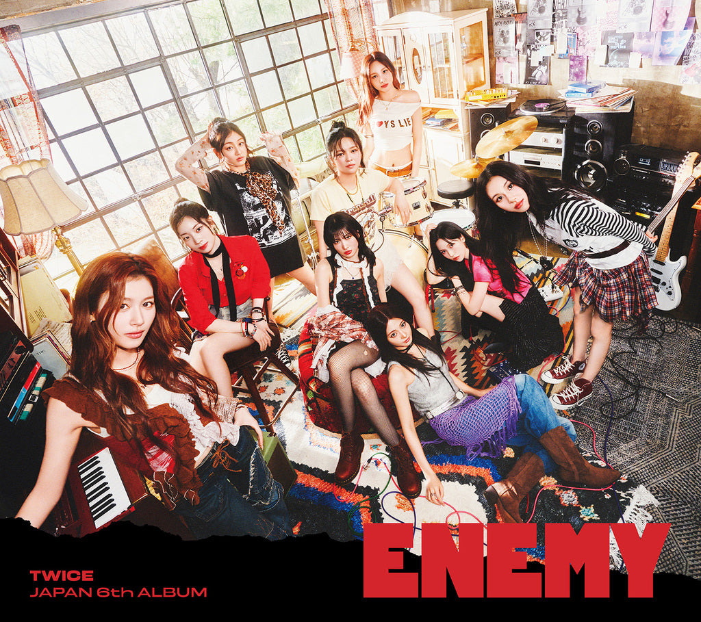 Twice - Enemy (Edition A) (CD/DVD/Japanese Import/Trading Card/Serial Number For Application/Limited) (CD) (Region 1 US Import)
