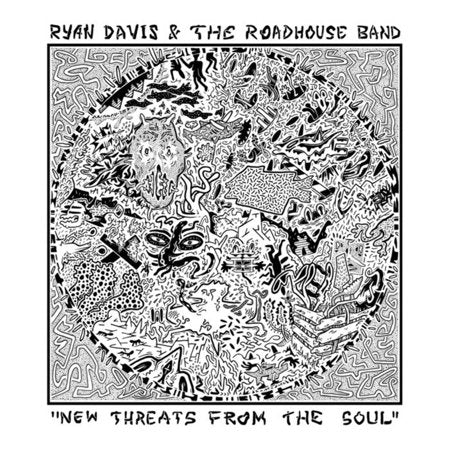 Davis,Ryan & The Roadhouse Band - New Threats From The Soul (Clear W/ Blue & White Swirled Colored Vinyl) (Vinyl) (US Import)