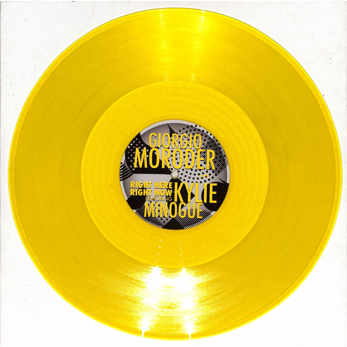 Giorgio Moroder Featuring Kylie Minogue - Right Here Right Now (Yellow Vinyl) (Vinyl) (US Import)