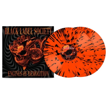 Black Label Society - Engines Of Demolition (Orange/Black Splatter Vinyl/2LP) (Vinyl) (US Import)