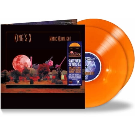 King's X - Manic Moonlight (Orange Vinyl/2LP) (Vinyl) (US Import)