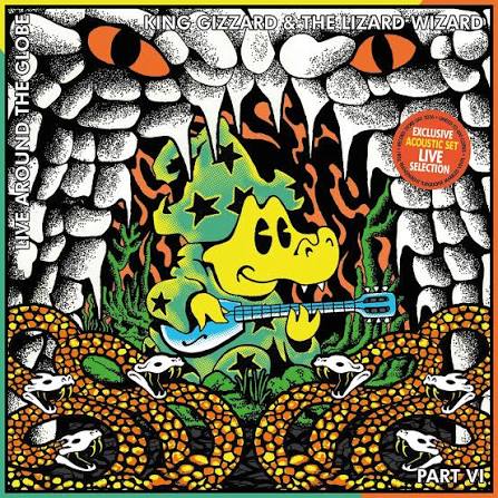 King Gizzard & The Lizard Wizard - Live Around The Globe Part VI: The Acoustic Concert (180g/Transparent Turquoise Marbled Vinyl) (Vinyl) (US Import)