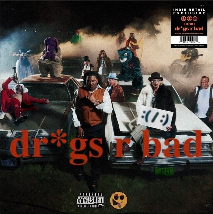 Lucki - DR*GS R Bad (White Vinyl) (I) (Vinyl) (US Import)