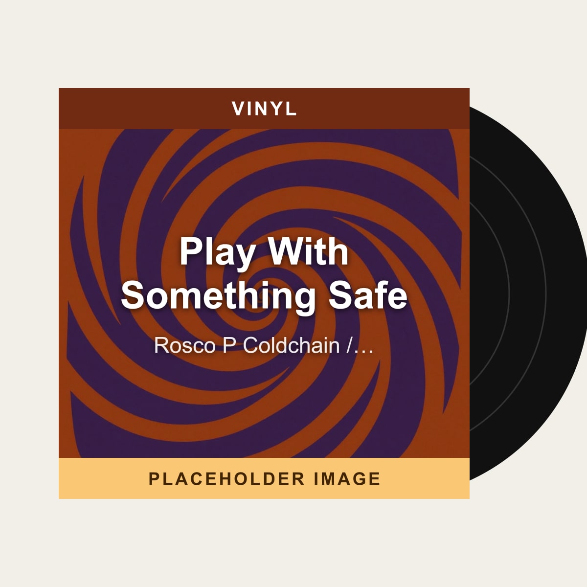 Rosco P Coldchain / Nicholas Craven - Play With Something Safe (Vinyl) (US Import) - placeholder image