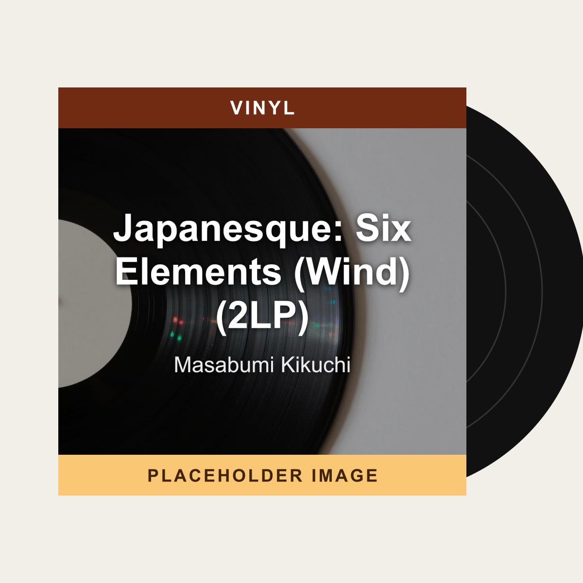 Masabumi Kikuchi - Japanesque: Six Elements (Wind) (2LP) (Vinyl) (US Import) - placeholder image