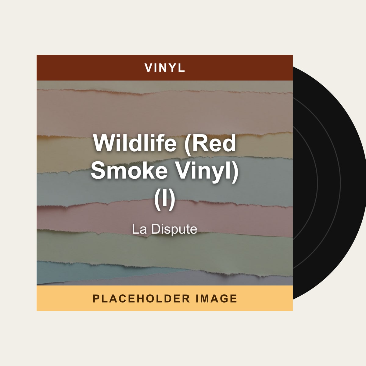 La Dispute - Wildlife (Red Smoke Vinyl) (I) (Vinyl) (US Import) - placeholder image