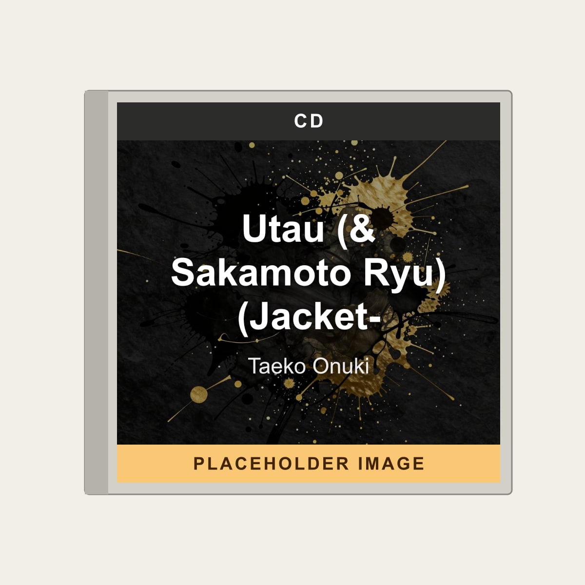Taeko Onuki - Utau (& Sakamoto Ryu) (Jacket- (CD) (US Import) - placeholder image