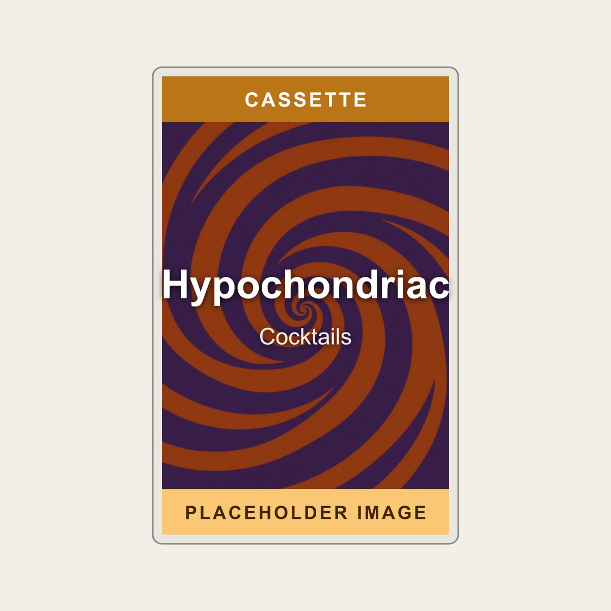 Cocktails - Hypochondriac (Cassette) (US Import) - placeholder image
