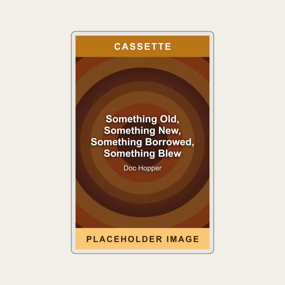 Doc Hopper - Something Old, Something New, Something Borrowed, Something Blew (Cassette) (US Import) - placeholder image