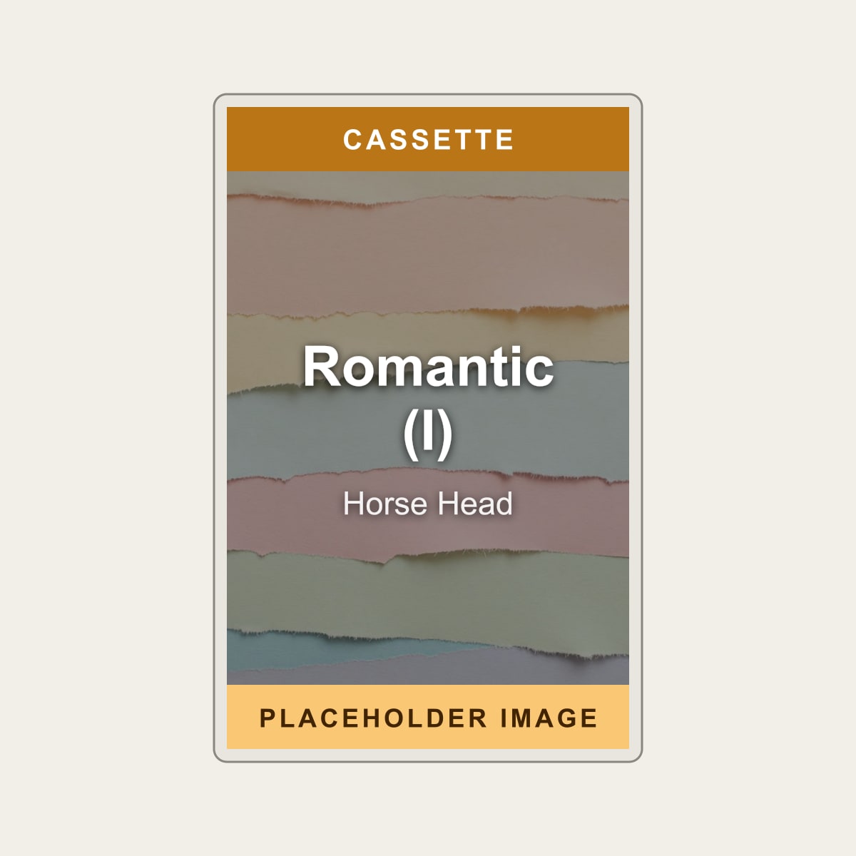 Horse Head - Romantic (I) (Cassette) (US Import) - placeholder image