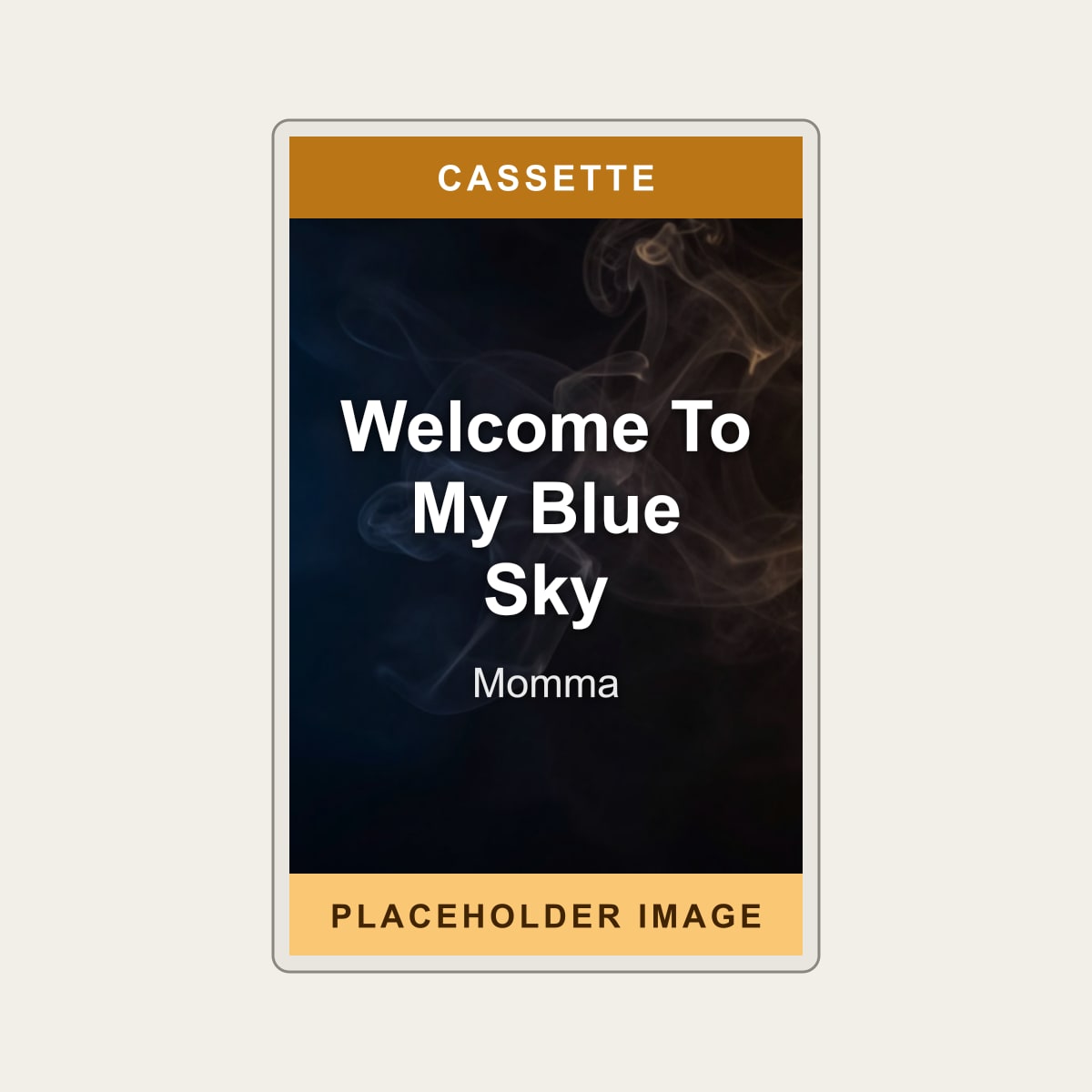 Momma - Welcome To My Blue Sky (Cassette) (US Import) - placeholder image
