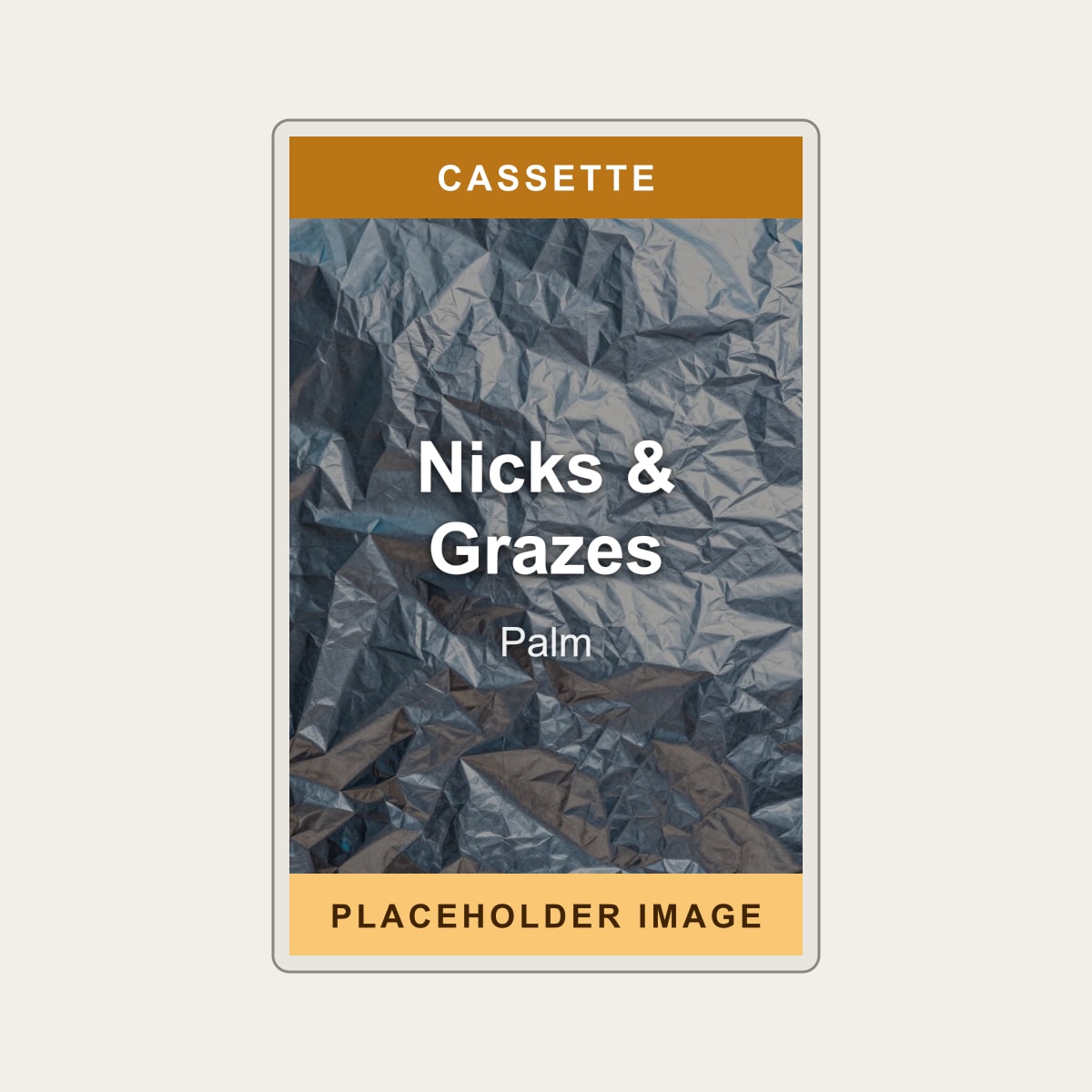 Palm - Nicks & Grazes (Cassette) (US Import) - placeholder image