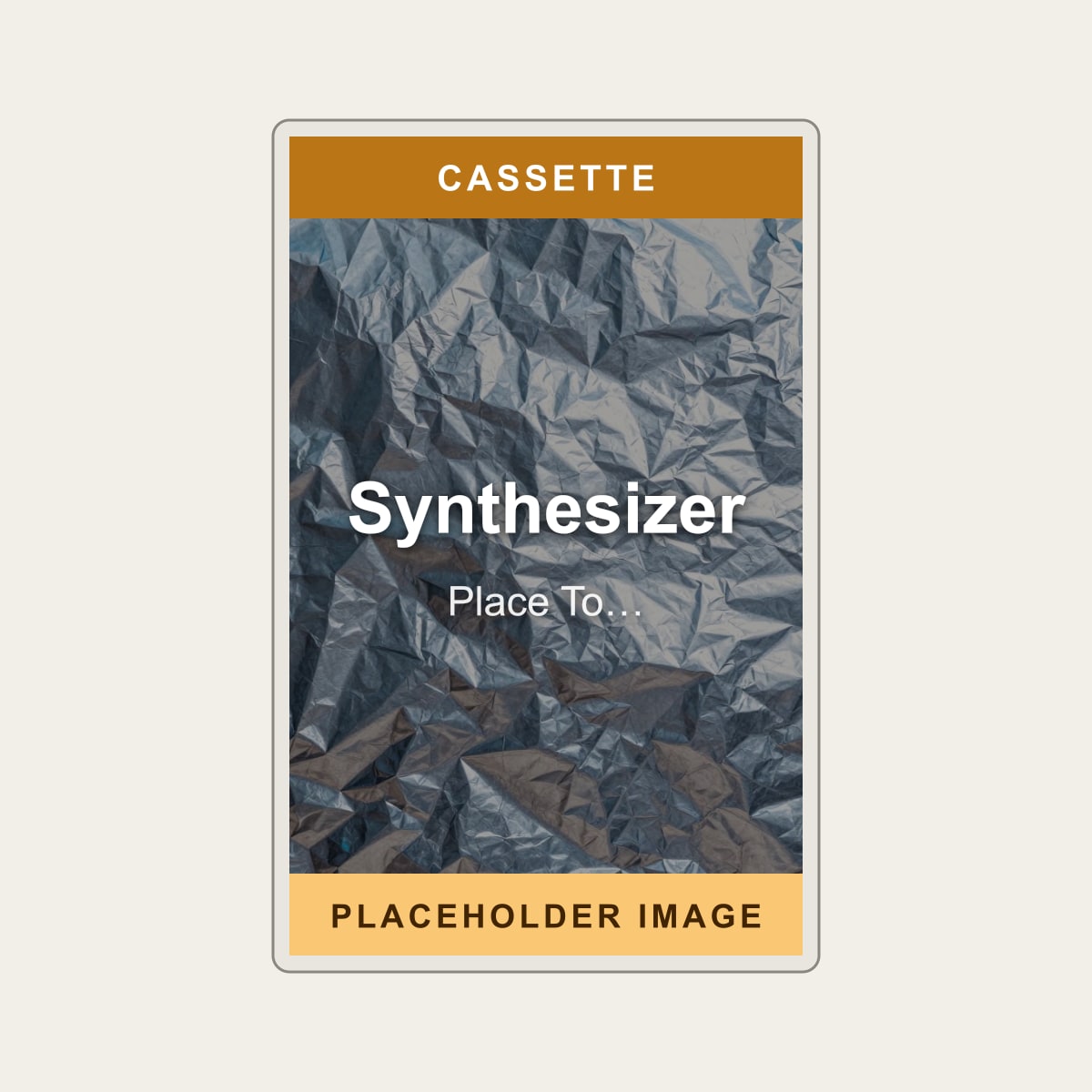 Place To Bury Strangers - Synthesizer (Cassette) (US Import) - placeholder image