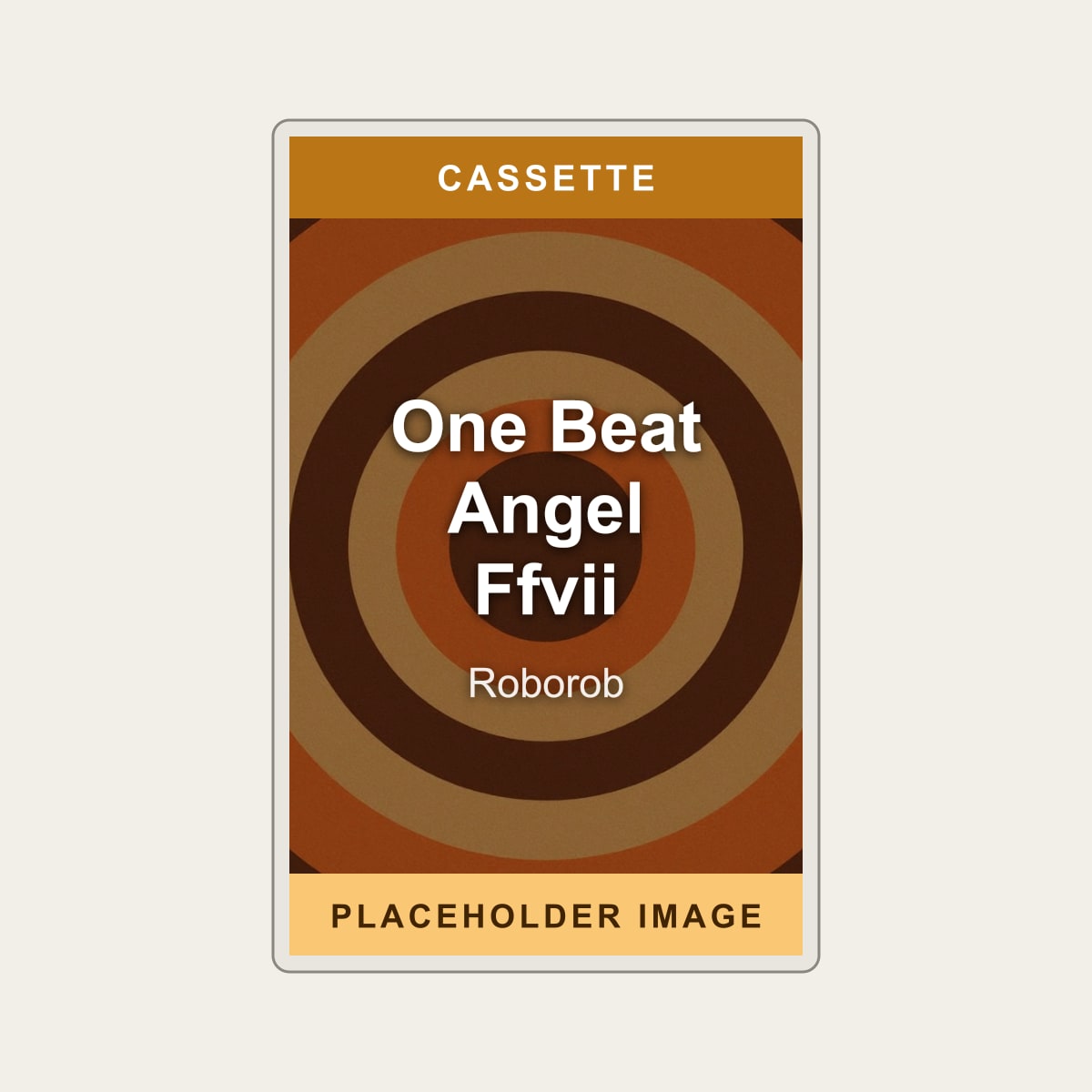 Roborob - One Beat Angel Ffvii (Cassette) (US Import) - placeholder image