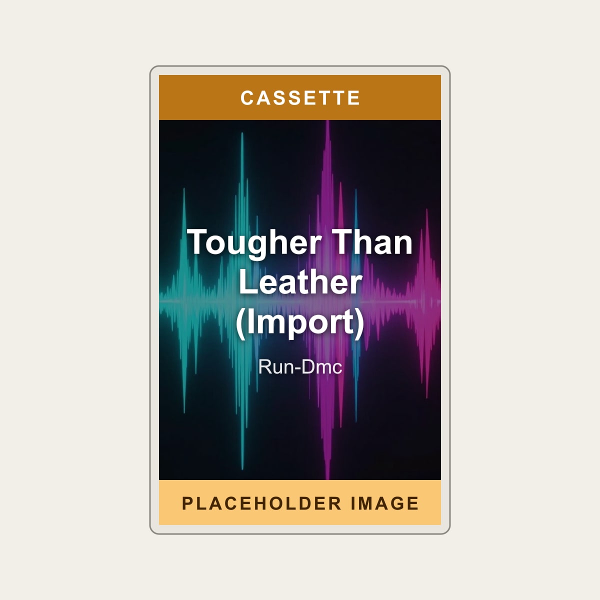 Run-Dmc - Tougher Than Leather (Import) (Cassette) (US Import) - placeholder image