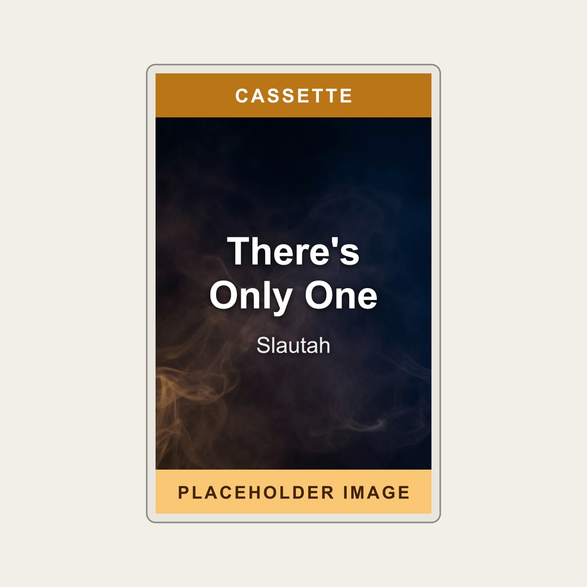 Slautah - There's Only One (Cassette) (US Import) - placeholder image