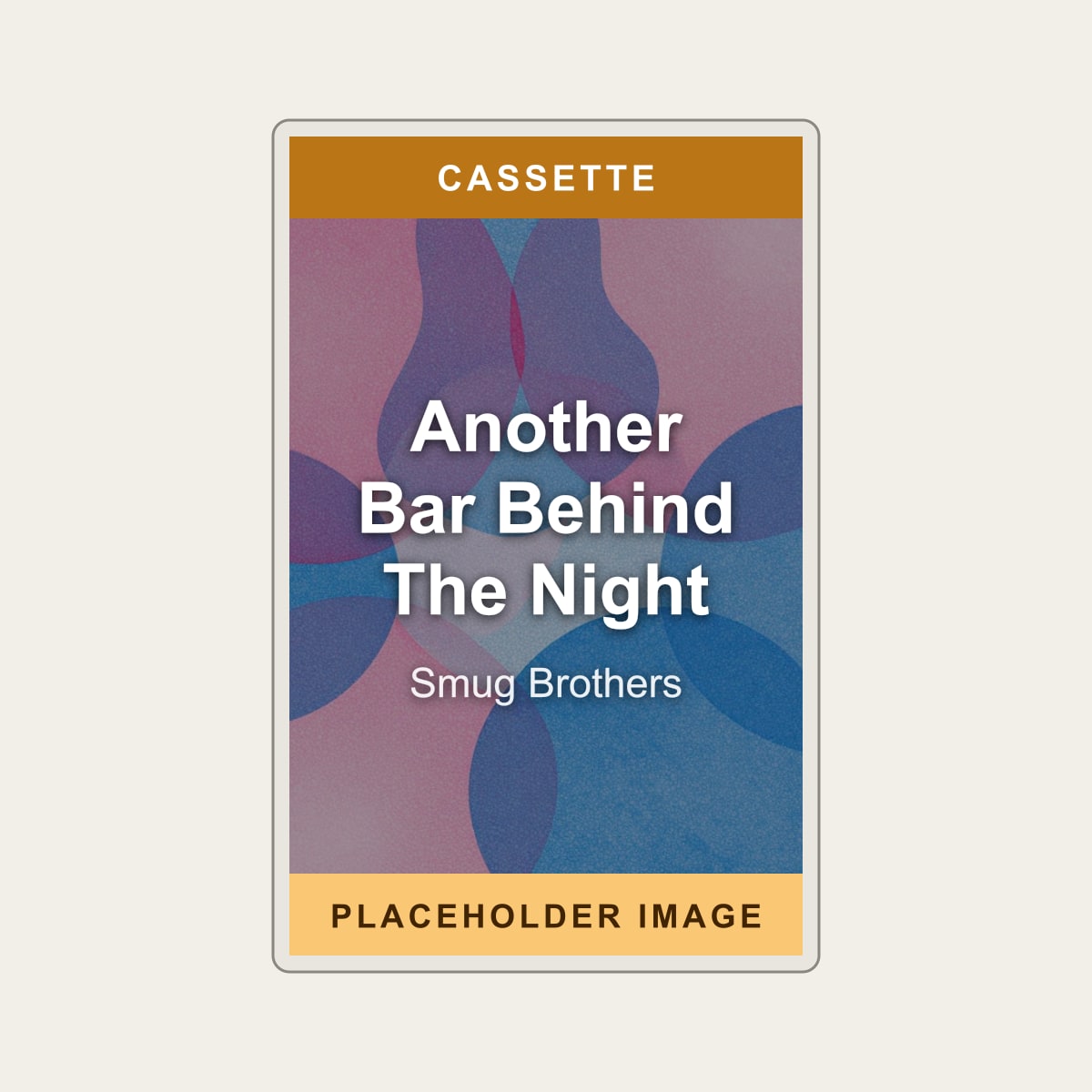 Smug Brothers - Another Bar Behind The Night (Cassette) (US Import) - placeholder image