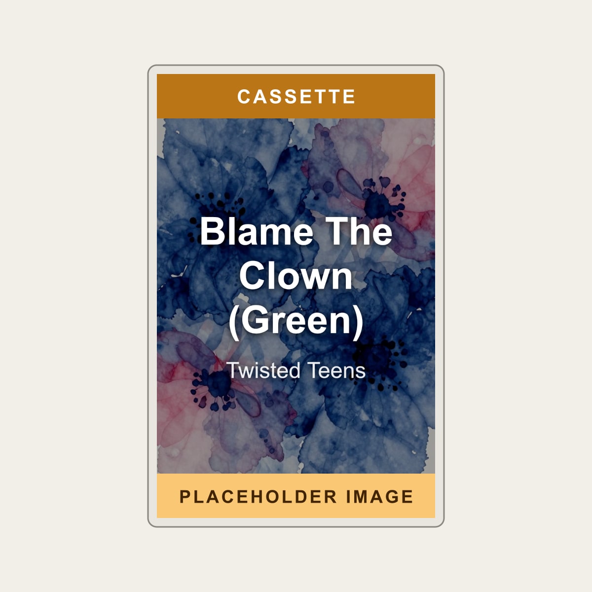 Twisted Teens - Blame The Clown (Green) (Cassette) (US Import) - placeholder image
