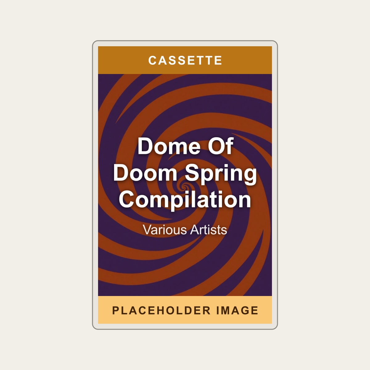 Various Artists - Dome Of Doom Spring Compilation (Cassette) (US Import) - placeholder image