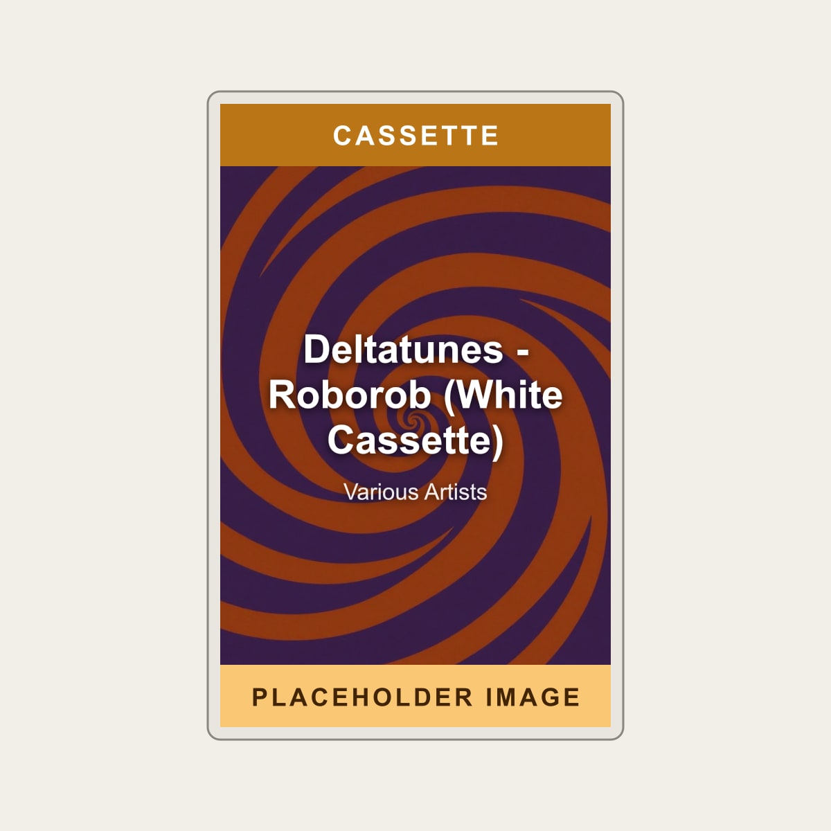 Various Artists - Deltatunes - Roborob (White Cassette) (Cassette) (US Import) - placeholder image