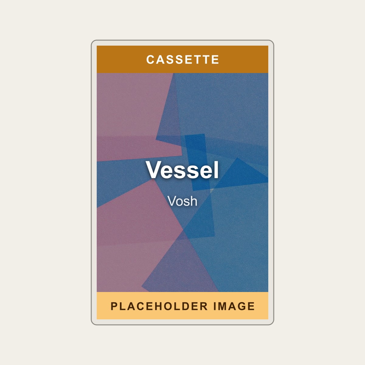 Vosh - Vessel (Cassette) (US Import) - placeholder image