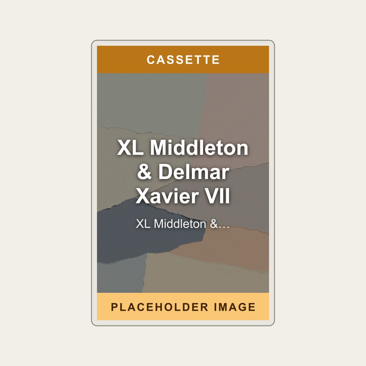 XL Middleton & Delmar Xavier VII - XL Middleton & Delmar Xavier VII (Cassette) (US Import) - placeholder image