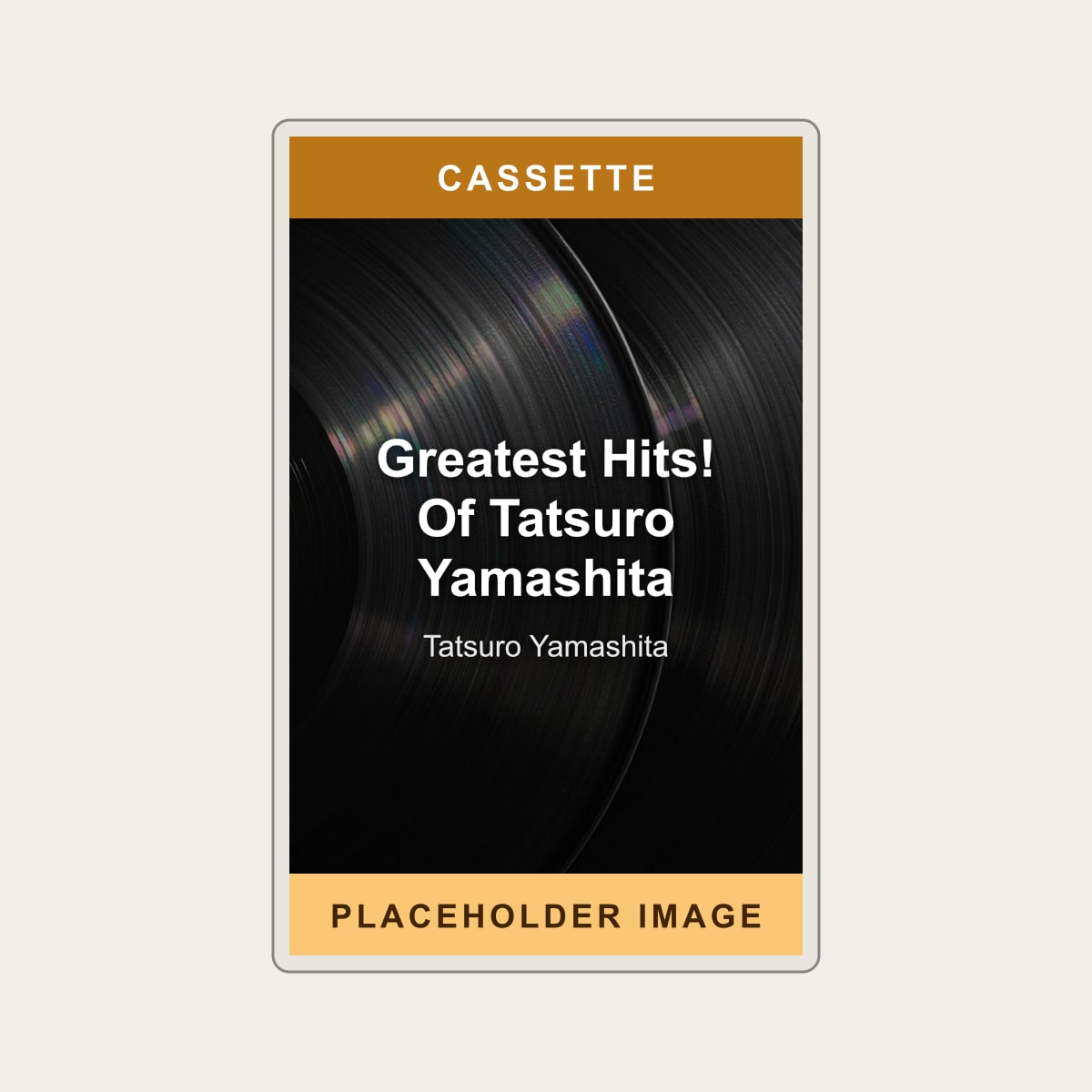Tatsuro Yamashita - Greatest Hits! Of Tatsuro Yamashita (Cassette) (US Import) - placeholder image