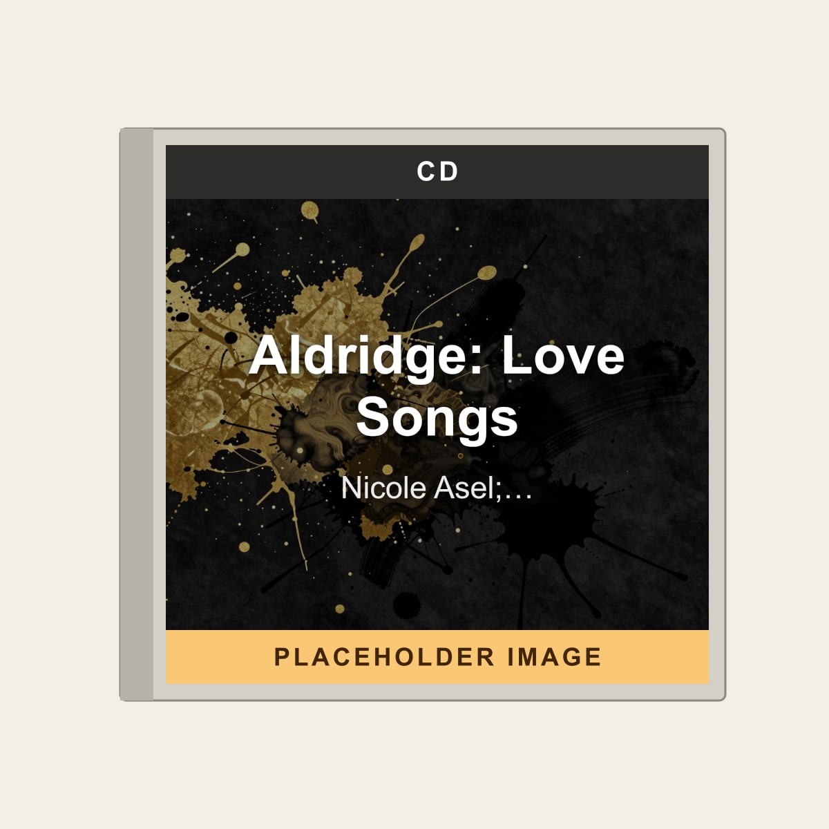 Nicole Asel; Robert Spillman - Aldridge: Love Songs (CD) (US Import) - placeholder image