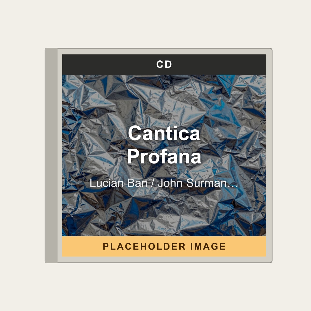 Lucian Ban / John Surman / Mat Maneri - Cantica Profana (CD) (US Import) - placeholder image