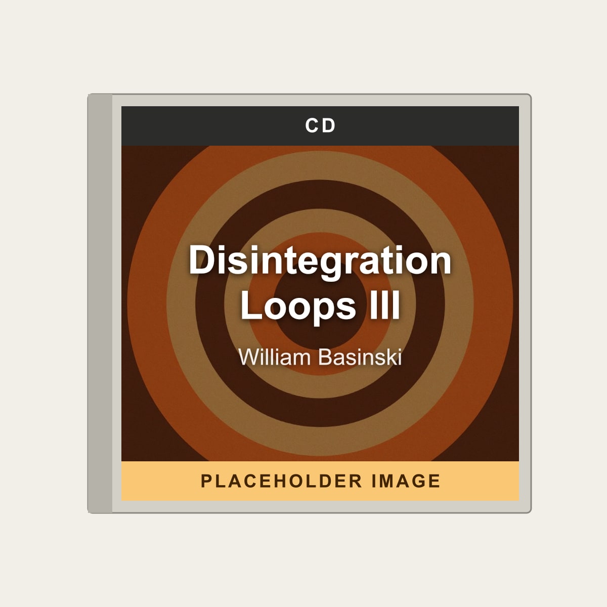 William Basinski - Disintegration Loops III (CD) (US Import) - placeholder image