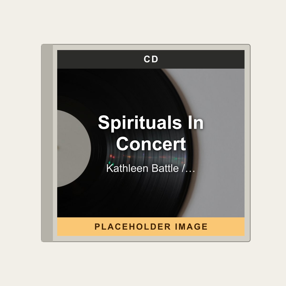 Kathleen Battle / Jessye Norman - Spirituals In Concert (CD) (US Import) - placeholder image