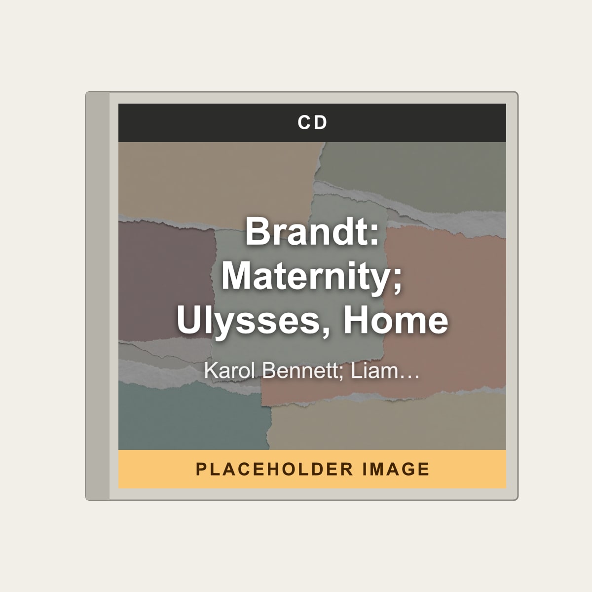Karol Bennett; Liam Bonner; Del Sol String Quartet; River Oaks Chamber Orchestra - Brandt: Maternity; Ulysses, Home (CD) (US Import) - placeholder image