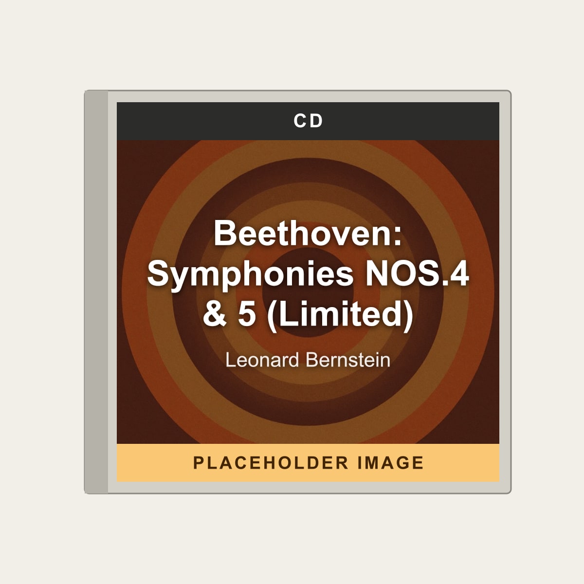 Leonard Bernstein - Beethoven: Symphonies NOS.4 & 5 (Limited) (CD) (US Import) - placeholder image