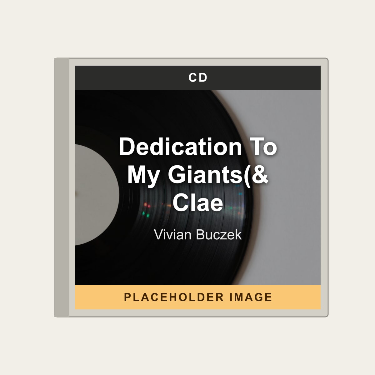 Vivian Buczek - Dedication To My Giants(& Clae (CD) (US Import) - placeholder image