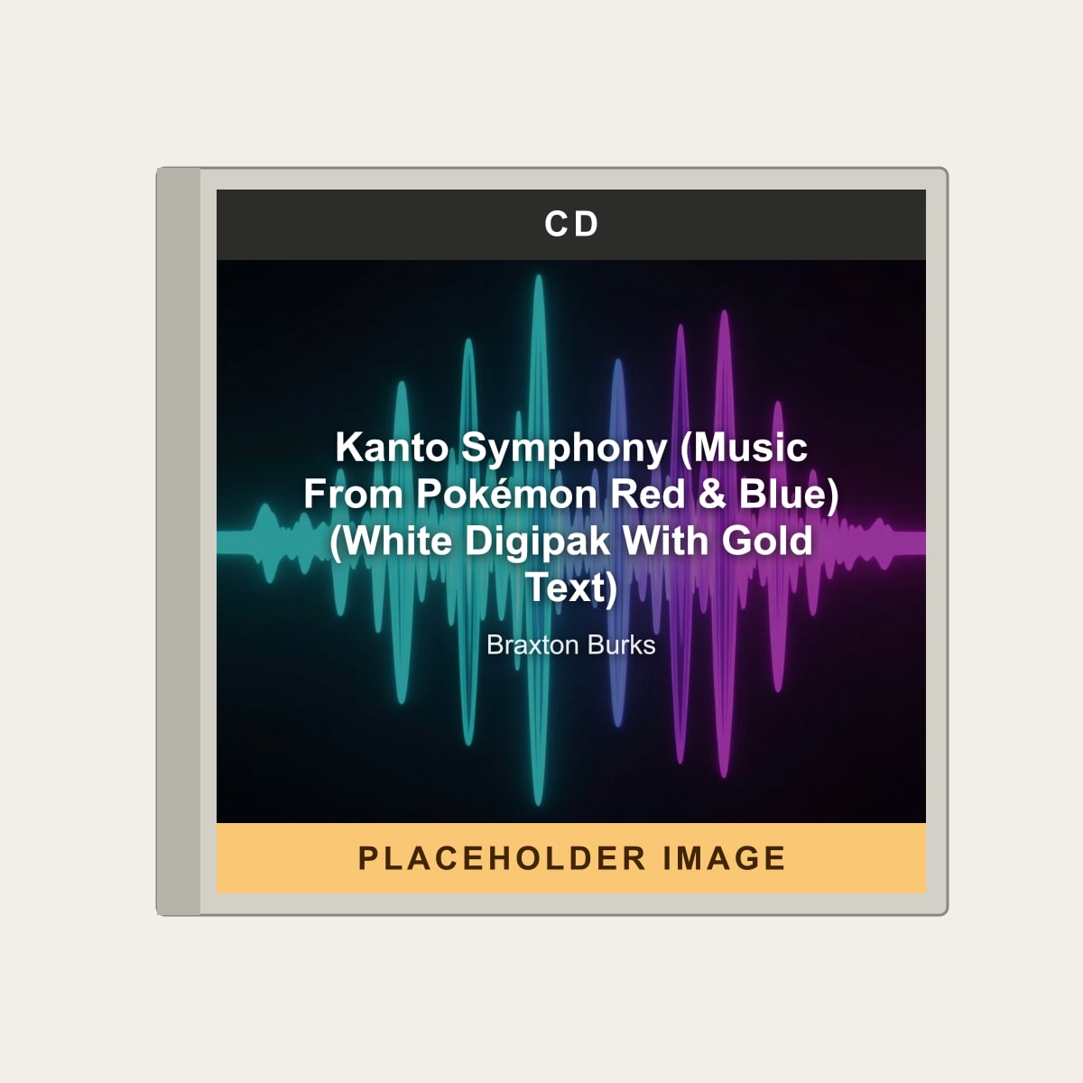 Braxton Burks - Kanto Symphony (Music From Pokémon Red & Blue) (White Digipak With Gold Text) (CD) (US Import) - placeholder image