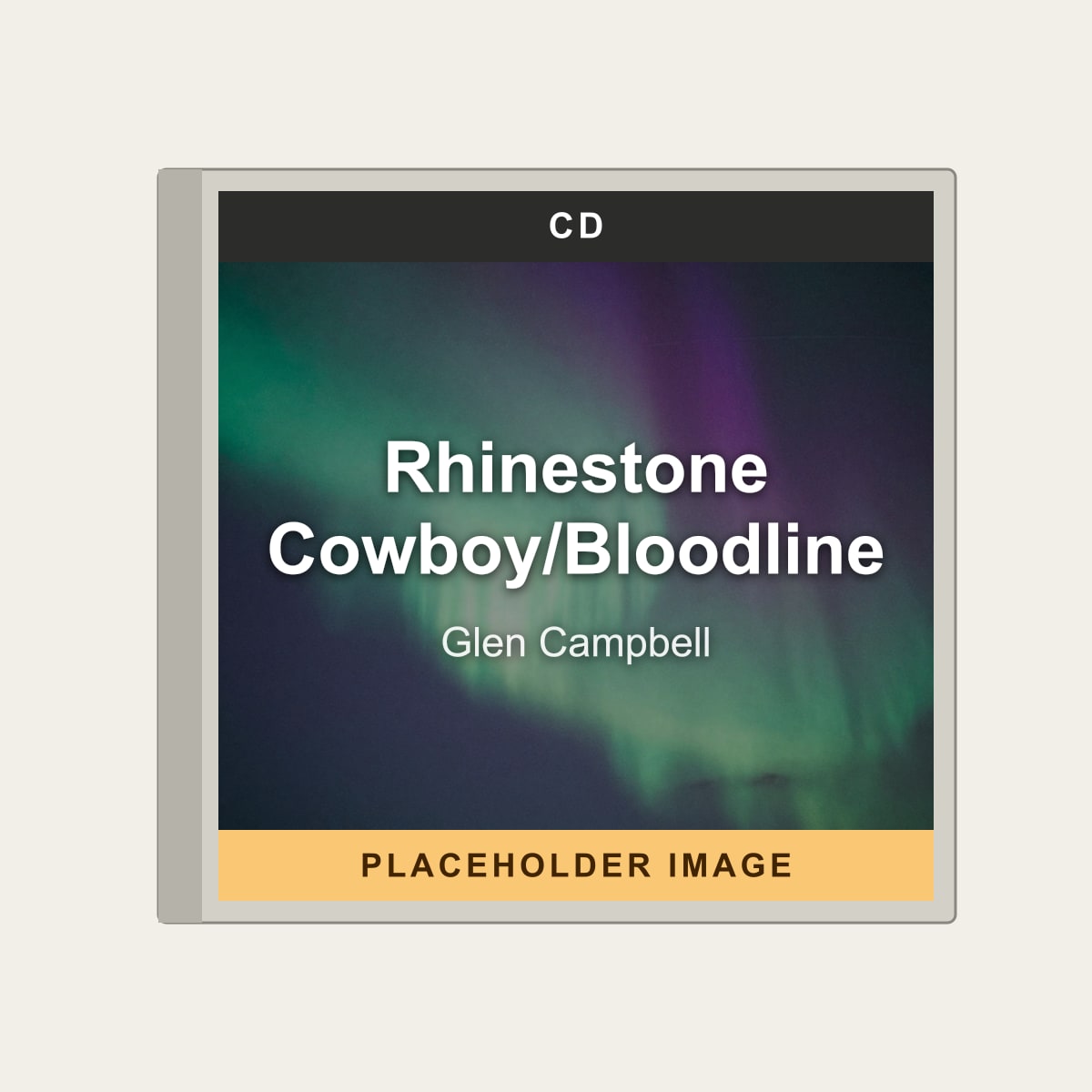 Glen Campbell - Rhinestone Cowboy/Bloodline (CD) (US Import) - placeholder image