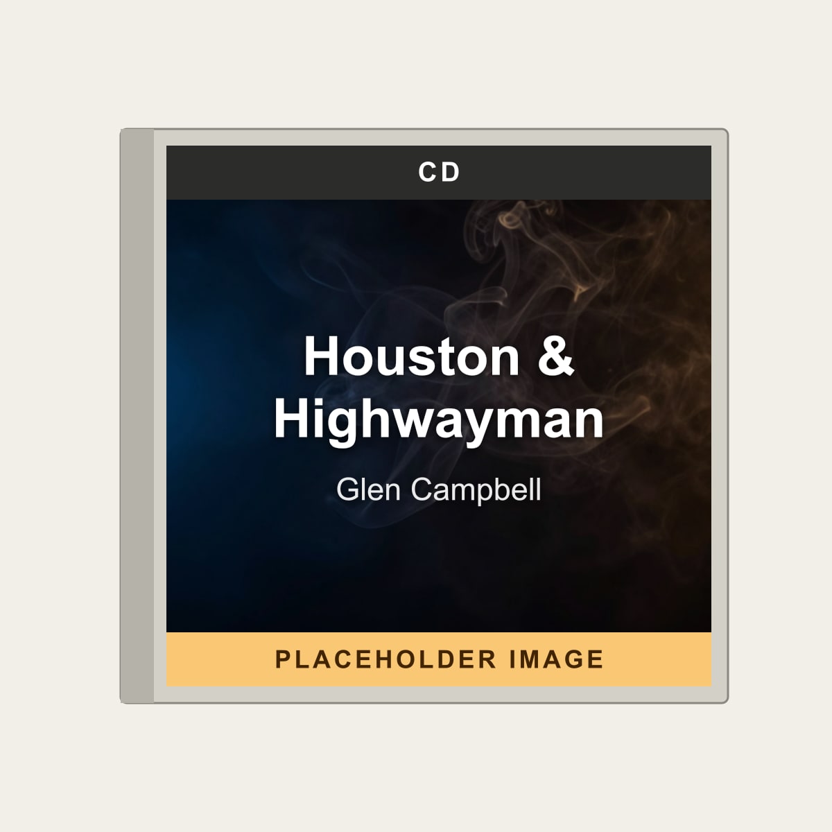 Glen Campbell - Houston & Highwayman (CD) (US Import) - placeholder image