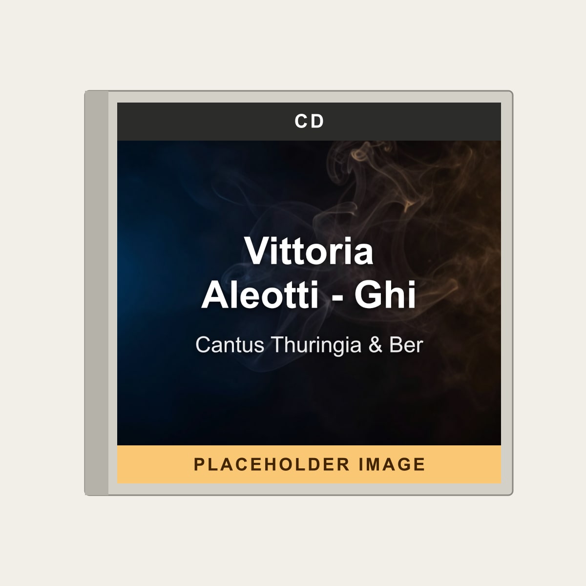 Cantus Thuringia & Ber - Vittoria Aleotti - Ghi (CD) (US Import) - placeholder image