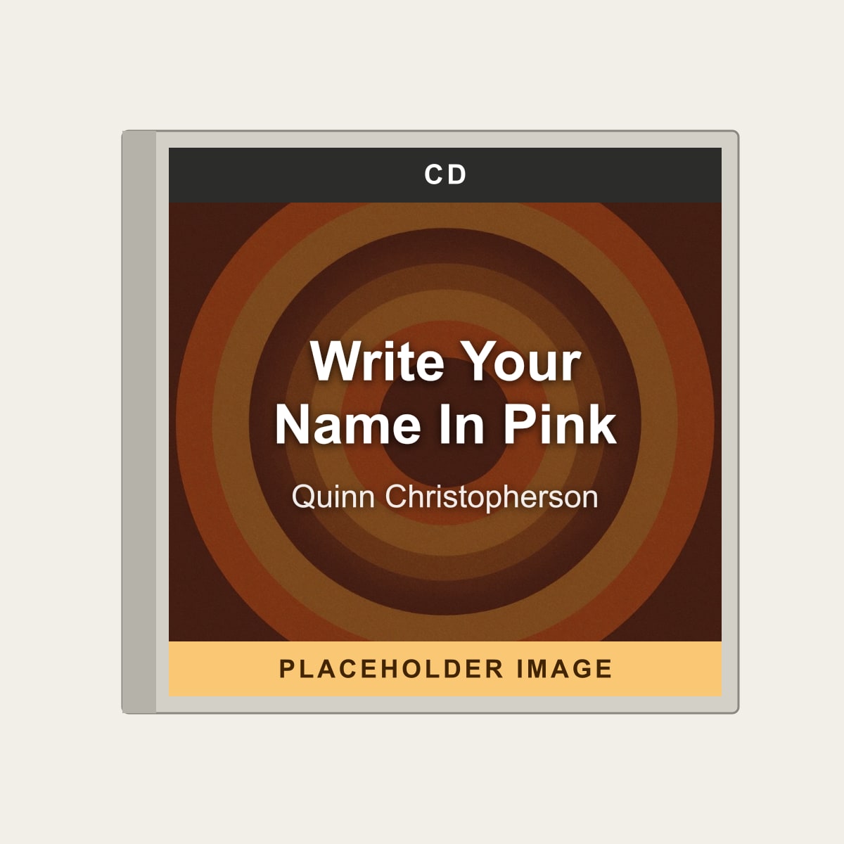Quinn Christopherson - Write Your Name In Pink (CD) (US Import) - placeholder image