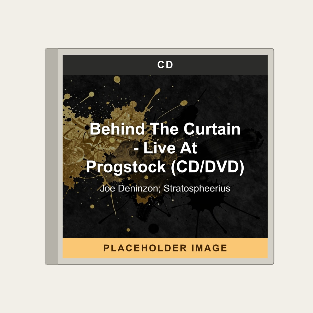 Joe Deninzon; Stratospheerius - Behind The Curtain - Live At Progstock (CD/DVD) (CD) (Region 1 US Import) - placeholder image
