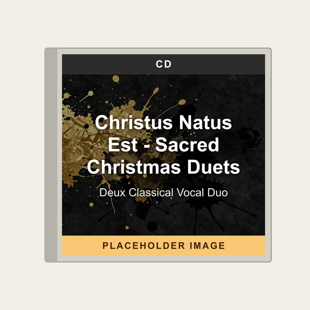 Deux Classical Vocal Duo - Christus Natus Est - Sacred Christmas Duets (CD) (US Import) - placeholder image