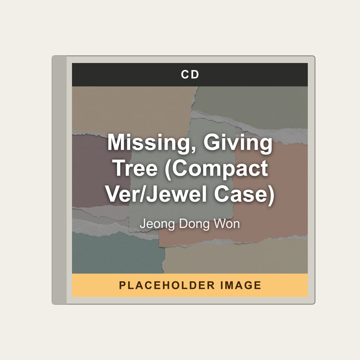 Jeong Dong Won - Missing, Giving Tree (Compact Ver/Jewel Case) (CD) (US Import) - placeholder image