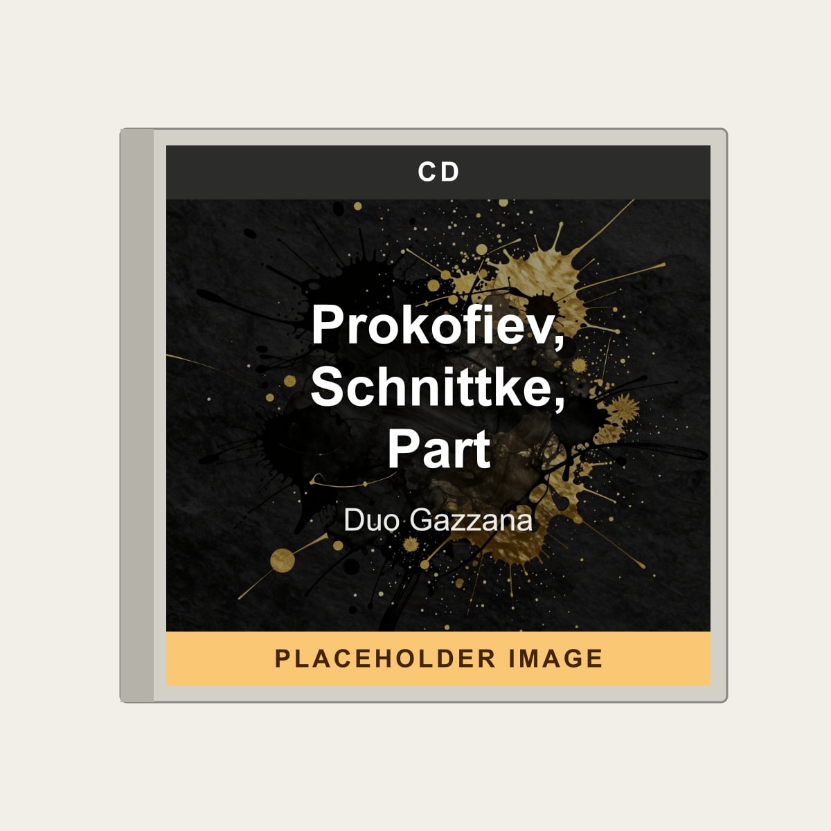 Duo Gazzana - Prokofiev, Schnittke, Part (CD) (US Import) - placeholder image