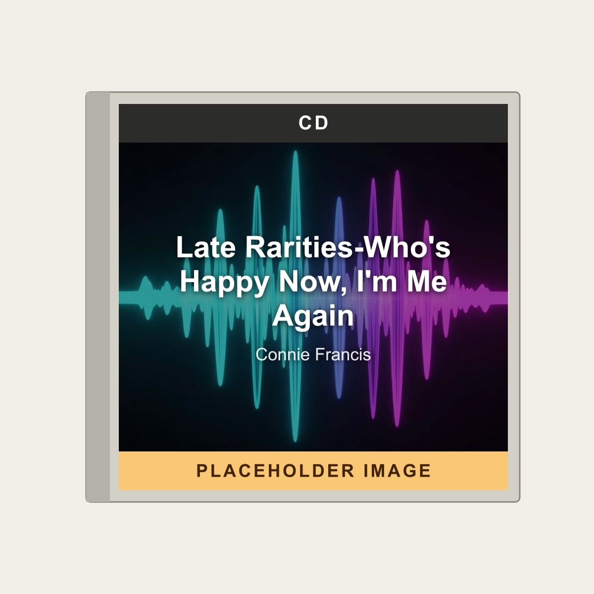 Connie Francis - Late Rarities-Who's Happy Now, I'm Me Again (CD) (US Import) - placeholder image