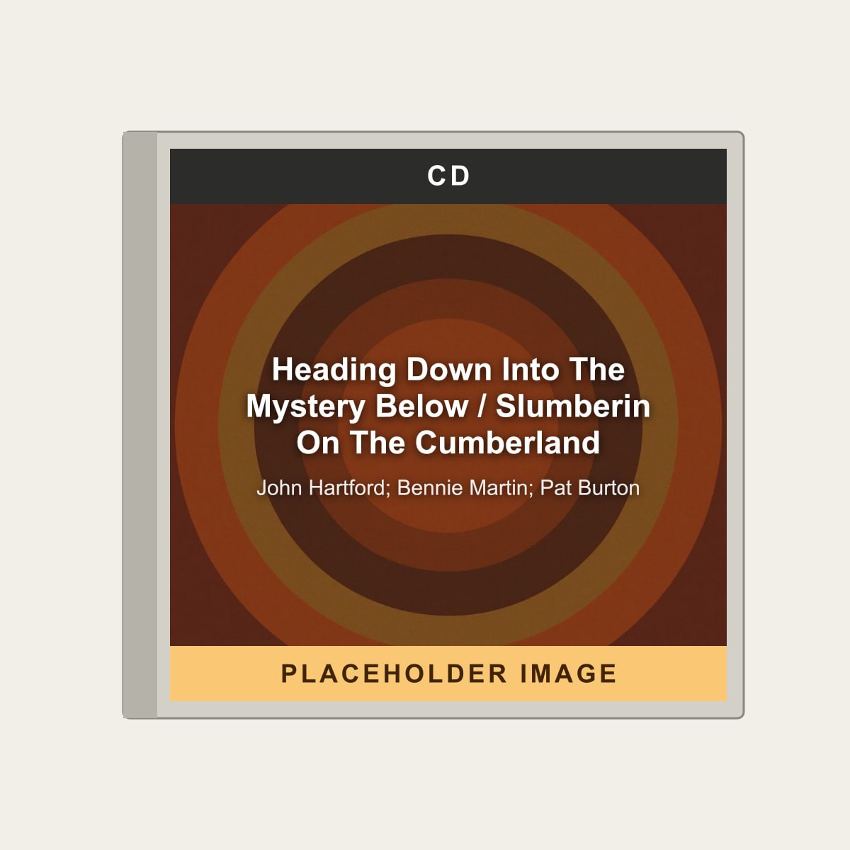 John Hartford; Bennie Martin; Pat Burton - Heading Down Into The Mystery Below / Slumberin On The Cumberland (CD) (US Import) - placeholder image