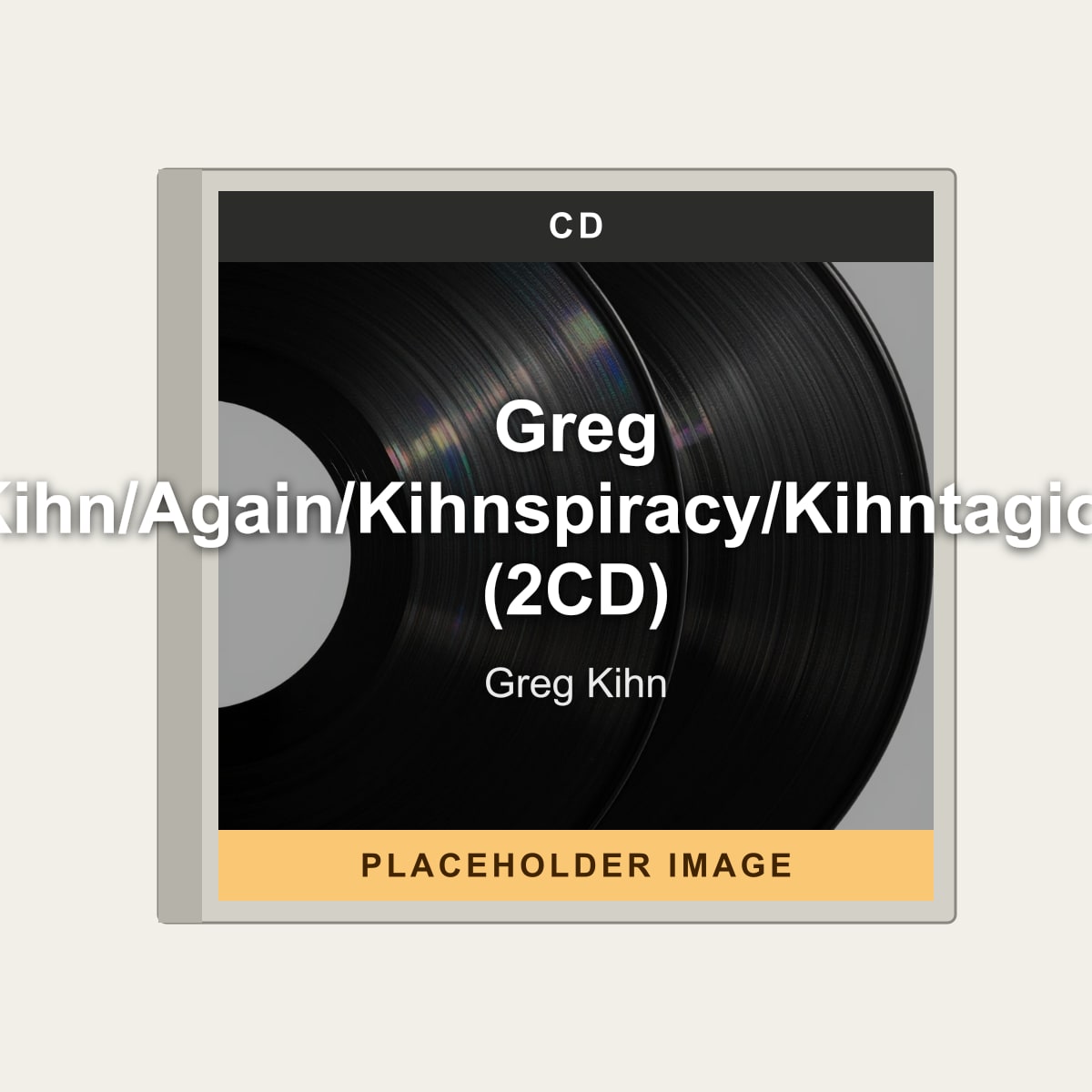 Greg Kihn - Greg Kihn/Again/Kihnspiracy/Kihntagious (2CD) (CD) (US Import) - placeholder image