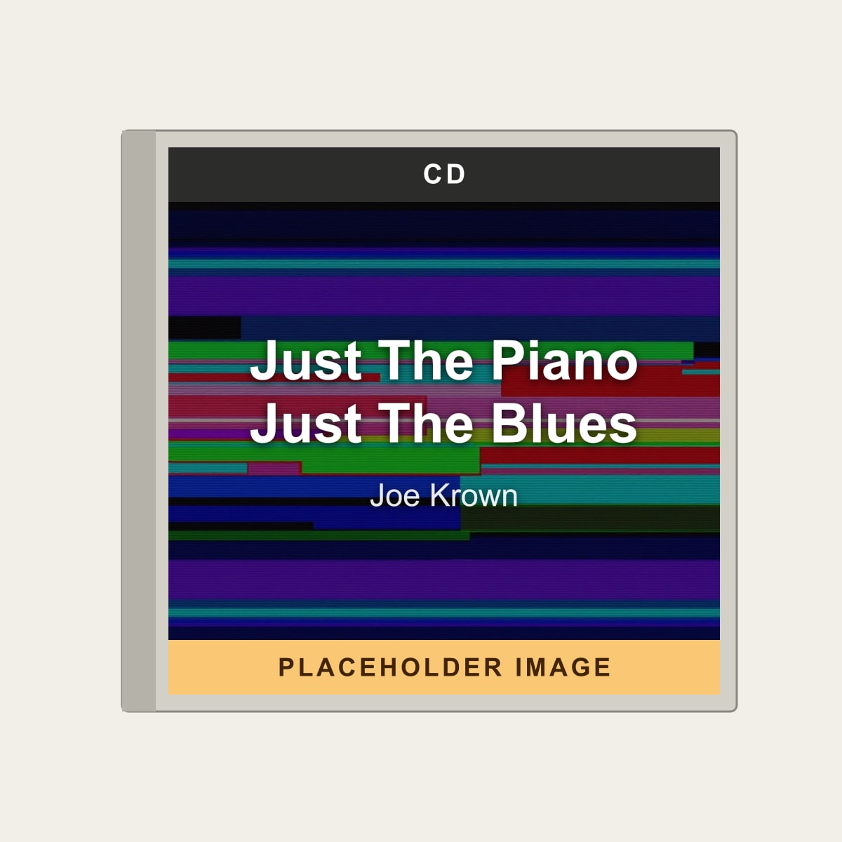 Joe Krown - Just The Piano Just The Blues (CD) (US Import) - placeholder image
