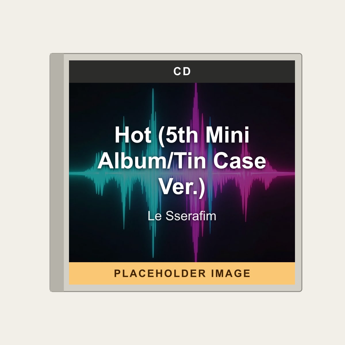 Le Sserafim - Hot (5th Mini Album/Tin Case Ver.) (CD) (US Import) - placeholder image