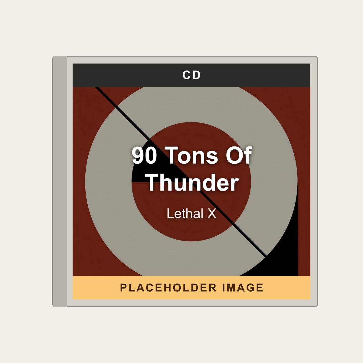 Lethal X - 90 Tons Of Thunder (CD) (US Import) - placeholder image
